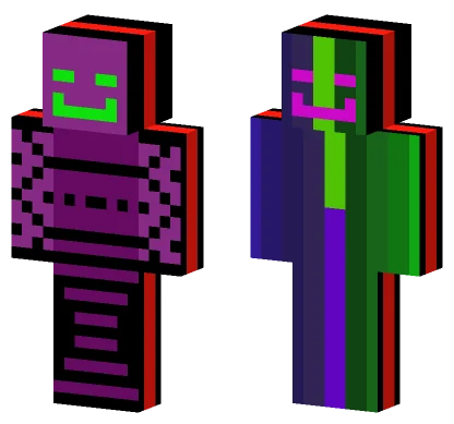 Two Face Stalker Minecraft skin