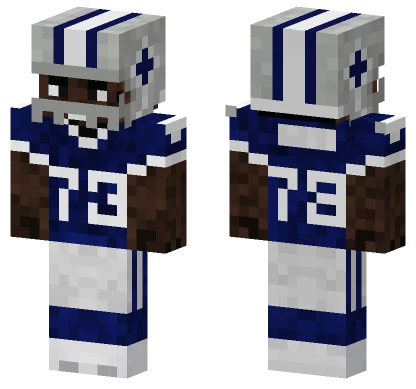 Tyler Smith MFL Jersey Minecraft skin