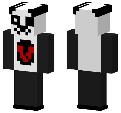 Ub Funkeys Lotus Black Minecraft skin