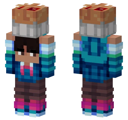 Ubhi Blue Team Championships Minecraft skin