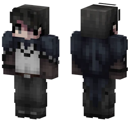 Ubiarce2 Dark Outfit Minecraft skin