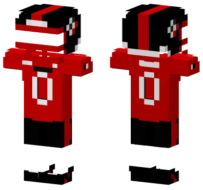 Ugf Red Face Minecraft skin