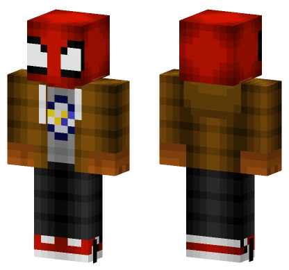Ultimate Spider-Man Training Suit Minecraft skin