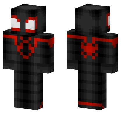 Ultimative Spider-Man PS5 Suit Minecraft skin