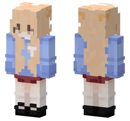 Umaru Chan Uniform Minecraft skin