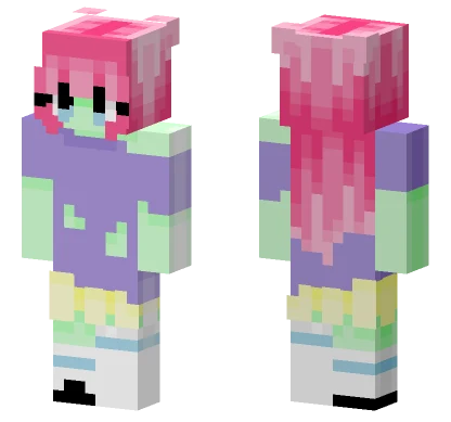 Undead Pastels Minecraft skin