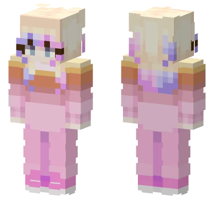 Under The Pink Moon Minecraft skin