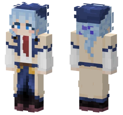 Undercover Professor Minecraft skin