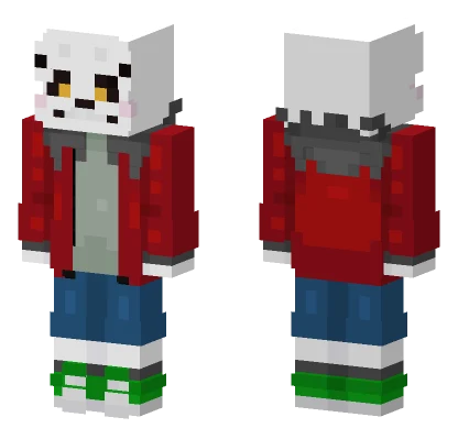 Undertale OC Minecraft skin