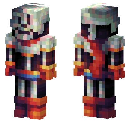 Undertale Papyrus Minecraft skin