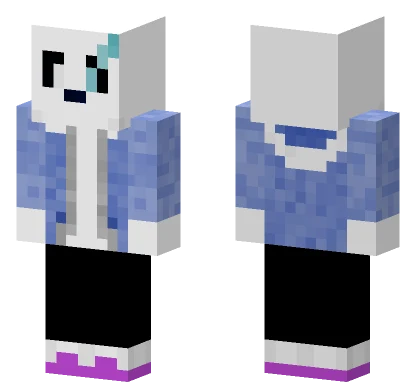 Undertale Sans Minecraft skin