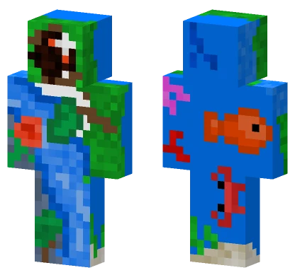 Underwater Adventure Minecraft skin