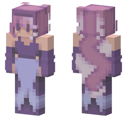 Underwater Girl Minecraft skin