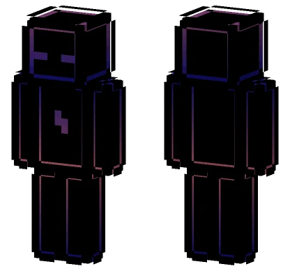 Undulating Gradient Underglow Minecraft skin