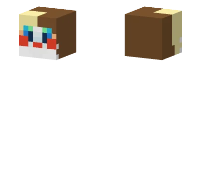 Unfinished Clown Minecraft skin