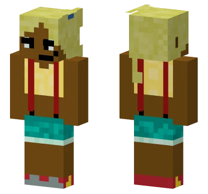 Uniahismisty Blonde Hair Minecraft skin