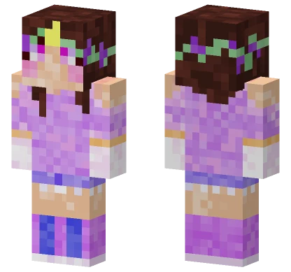 Unicorn Gal Minecraft skin