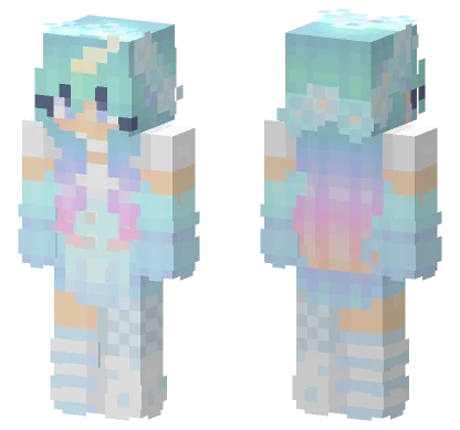 Unicorn Sea Minecraft skin