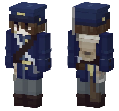 Union Soldier Minecraft skin