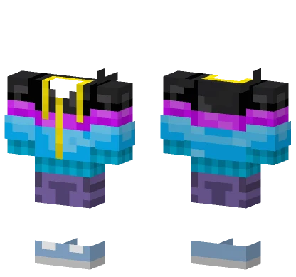 Universal Windbreaker Comfy Shorts Minecraft skin