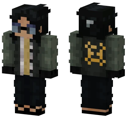 Unnamed Sona Bedrock Minecraft skin