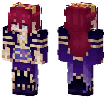 Updated Human Cupid Minecraft skin