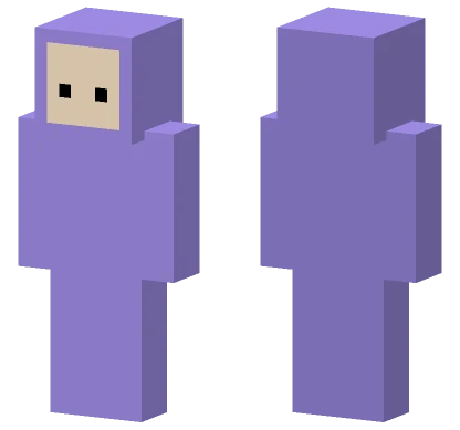 Updated Purple Teletubby Minecraft skin