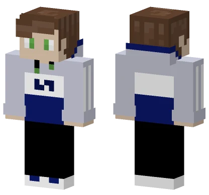 Upgraded Hoodie Boi Minecraft skin