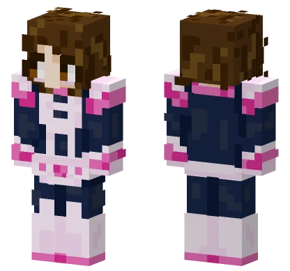 Uraraka In Uniform Minecraft skin
