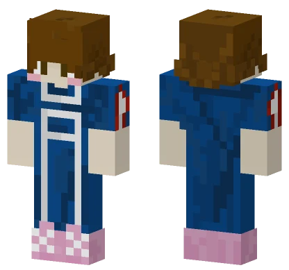 Uraraka Training Outfit Minecraft skin
