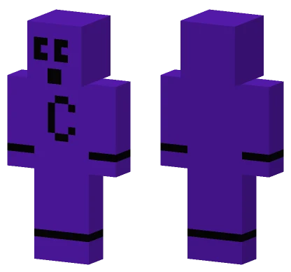 Urple Craftee Minecraft skin