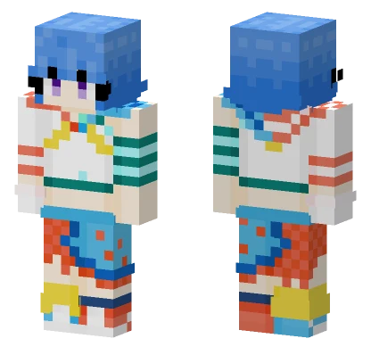 Uta From Bubble Minecraft skin