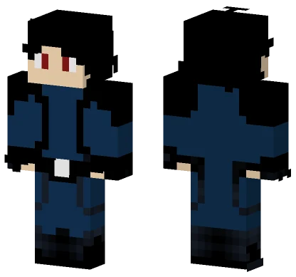 Uyu Blue Outfit Minecraft skin