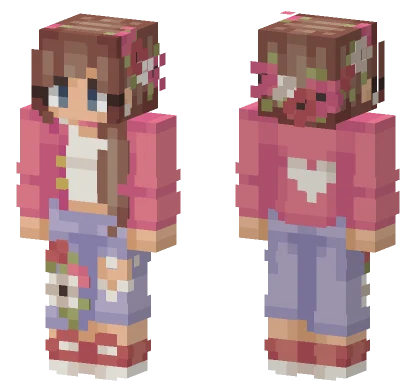 Valentine S Blooms Rce Minecraft skin