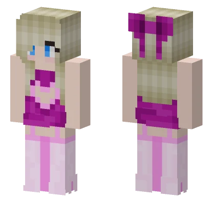 Valentines Day Kake Minecraft skin
