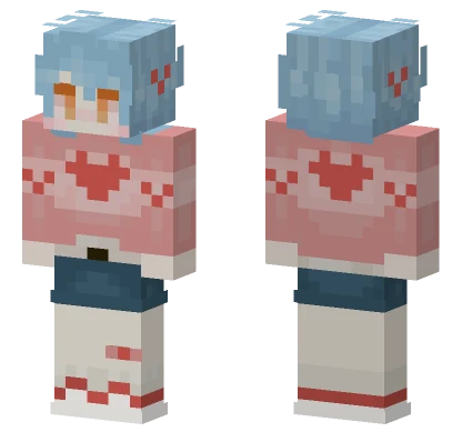 Valentinesblue Girl Minecraft skin