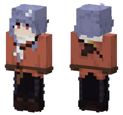 Valeriya Free Time Minecraft skin