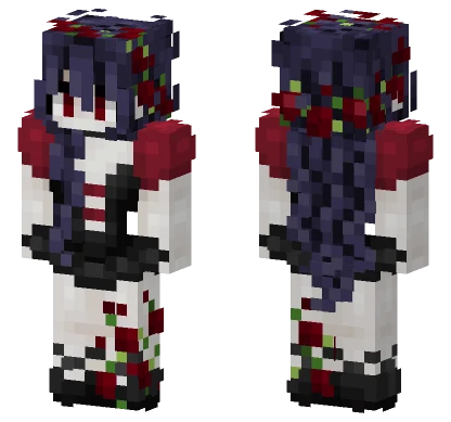 Vampire Ballerina Minecraft skin
