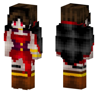 Vampire Mahluna Minecraft skin