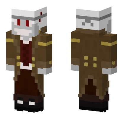 Vampire Phil Minecraft skin