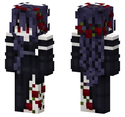 Vampire Queen Overgrown Minecraft skin