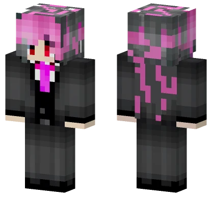 Vampireahahaha Girl Minecraft skin
