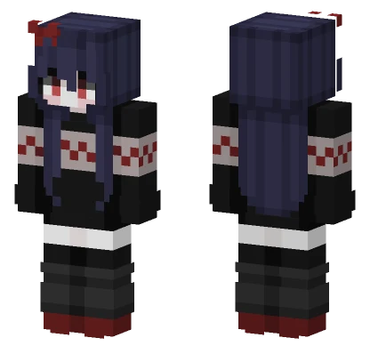 Vampy Christmas 3 Minecraft skin
