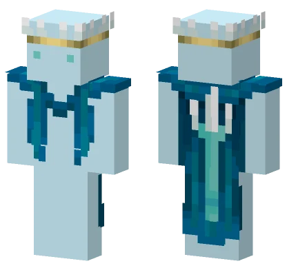 Varix Blue Outfit Minecraft skin