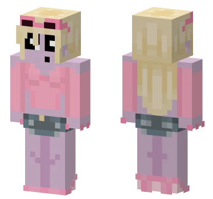 Varvavaa Pink Outfit Minecraft skin