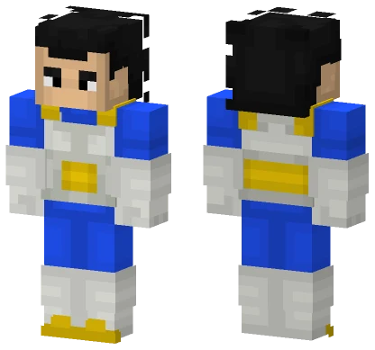 Vegeta Minecraft skin