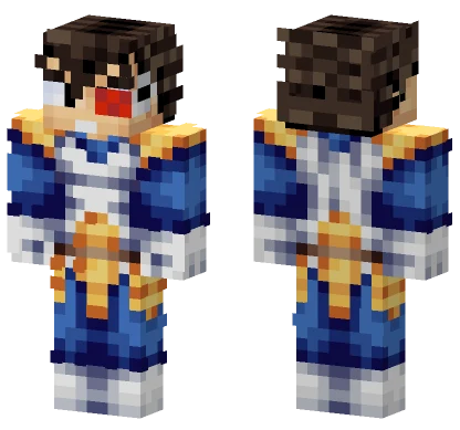 Vegeta Blue Minecraft skin