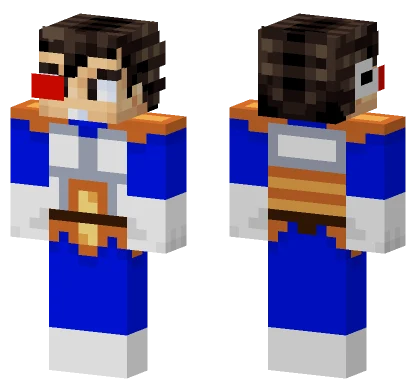 Vegeta Blue Minecraft skin