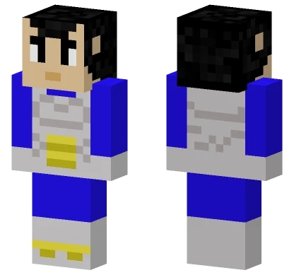 Vegeta Minecraft skin