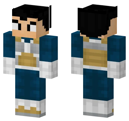 Vegeta Super Saiyan Minecraft skin